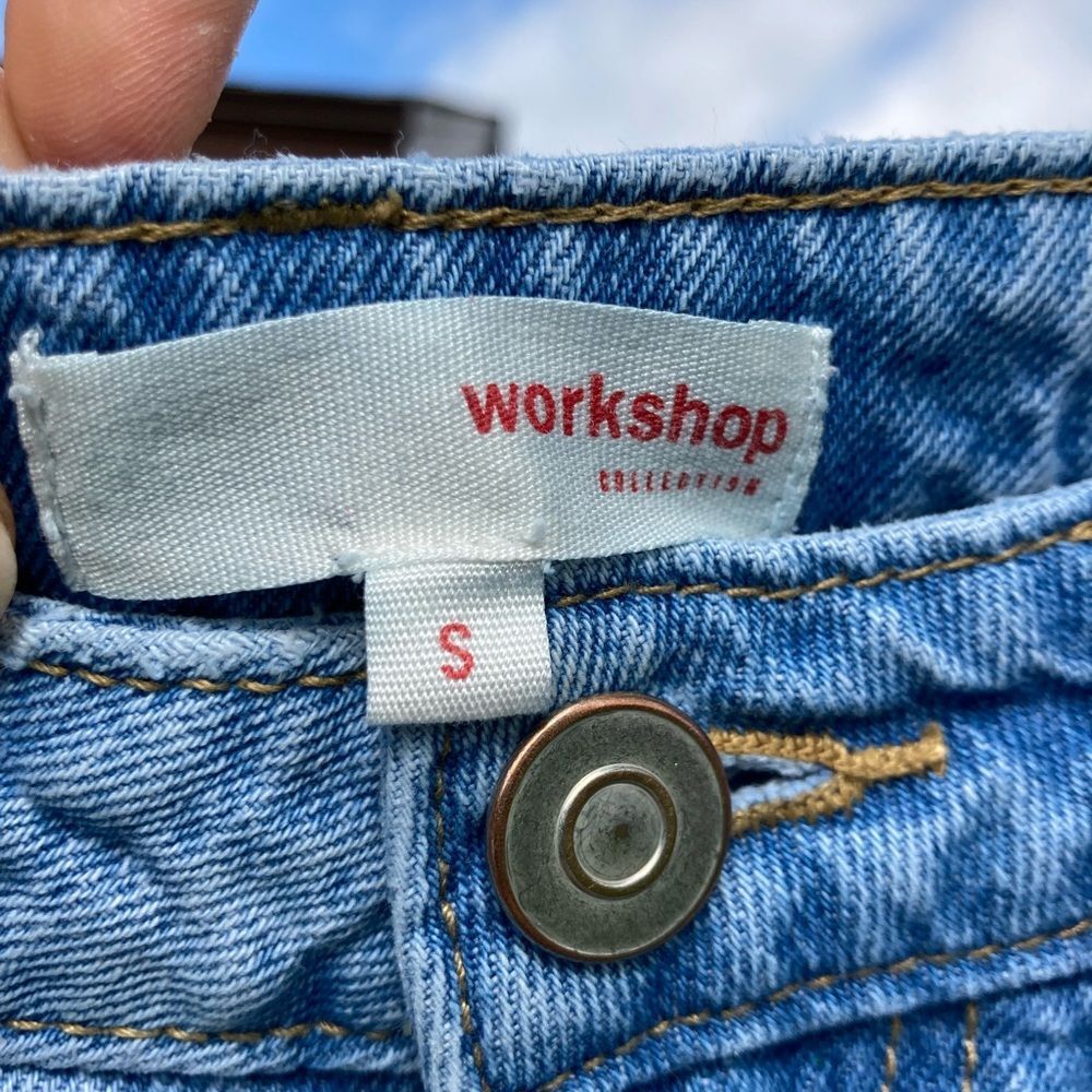Workshop denim crop jeans
